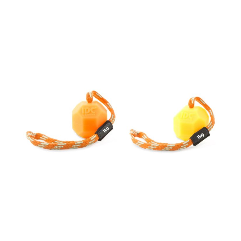 IDC® FLUORESENČNÁ LOPTA S PÚTKOM - Farba: Neónovo oranžová