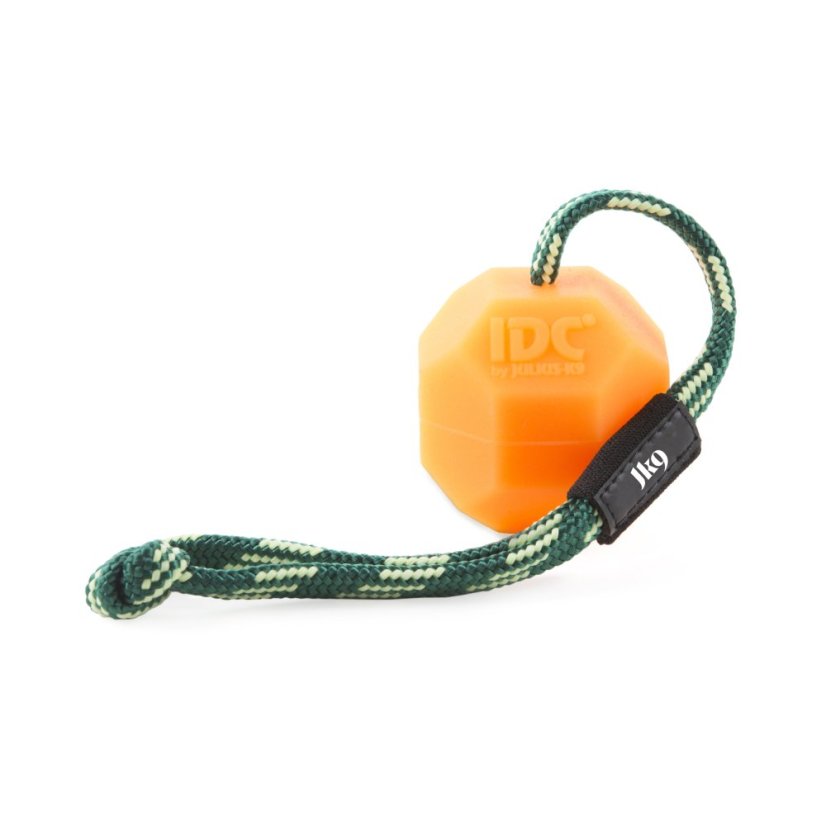 IDC® FLUORESENČNÁ LOPTA S PÚTKOM - Farba: Neónovo oranžová